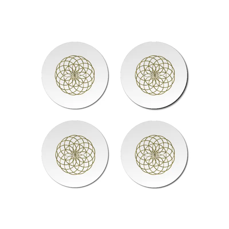 Moon Flower Gold Bardak Altlığı