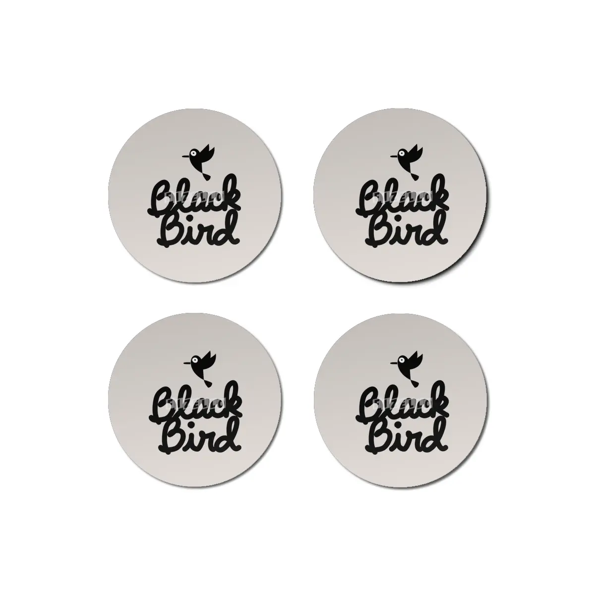 Black Bird Bardak Altlığı