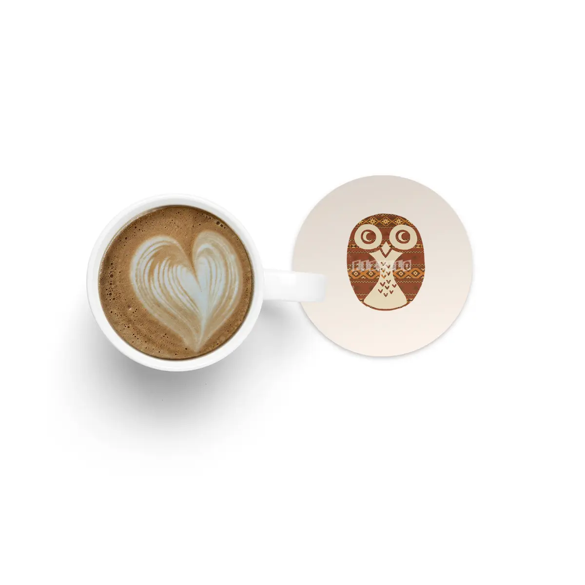 Navajo Owl Bardak Altlığı