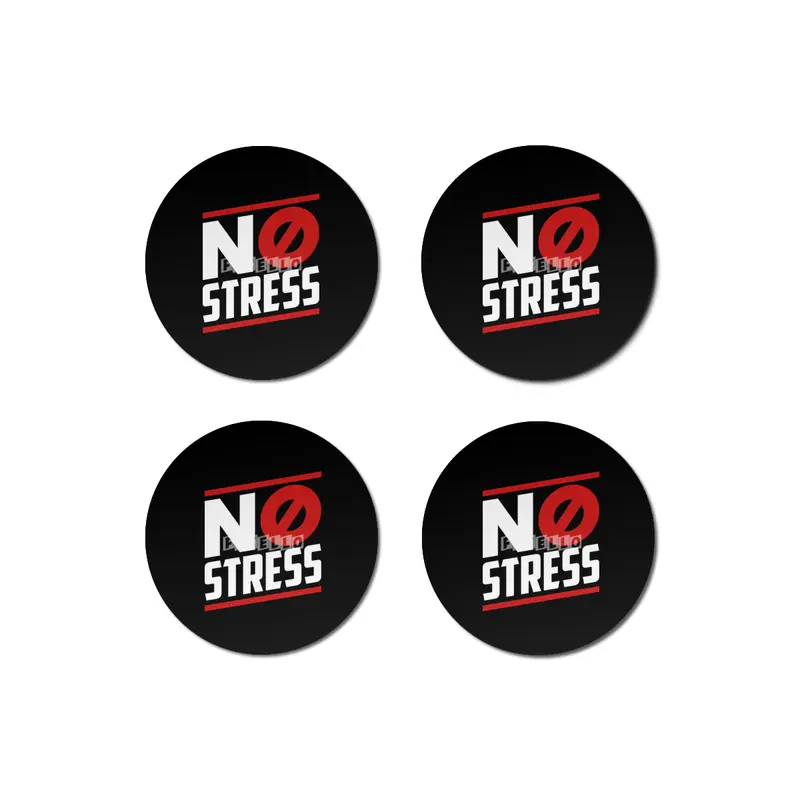 no stress on black Bardak Altlığı