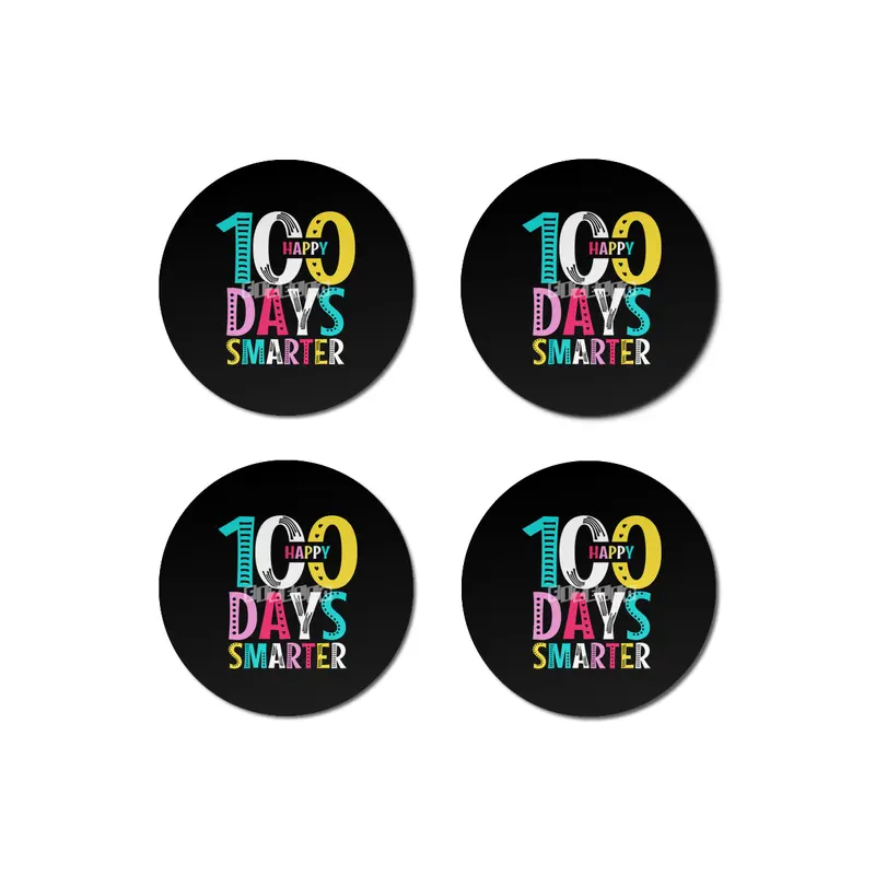 100th Day of School Teacher - 100 Days Smarter Bardak Altlığı