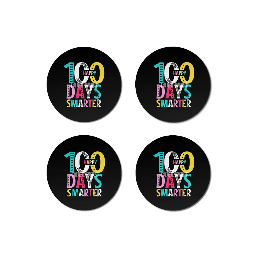 100th Day of School Teacher - 100 Days Smarter Bardak Altlığı
