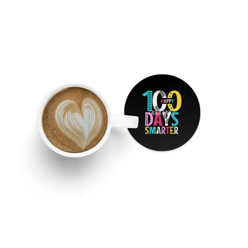 100th Day of School Teacher - 100 Days Smarter Bardak Altlığı