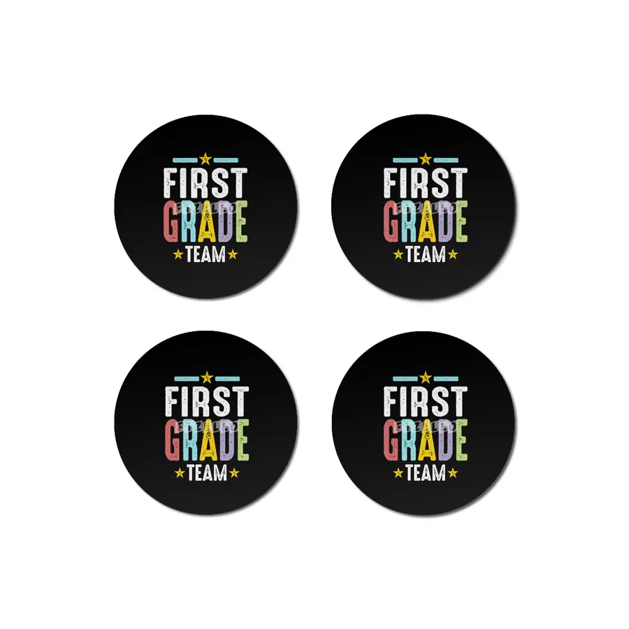 1st First Grade Team Teacher Back To School Bardak Altlığı