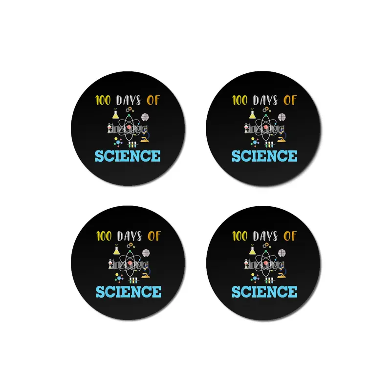 100 Days of Science Teacher Outfit Cool 100th Day of School Bardak Altlığı