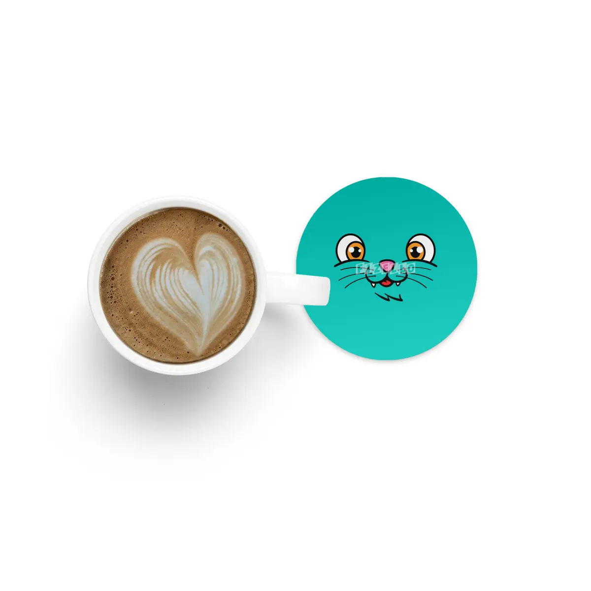 Cat Nose Mask Cute Cats Animal Pet Face Mask Boys Bardak Altlığı