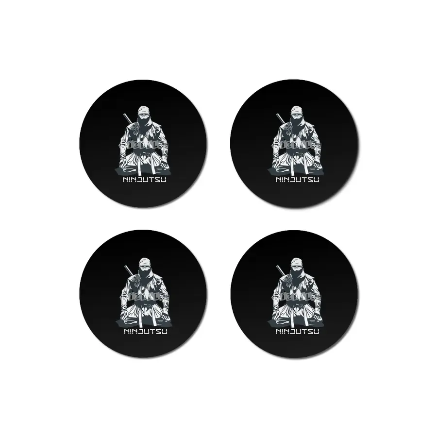 Ninja Jiu Jitsu Fighter Warrior Bardak Altlığı
