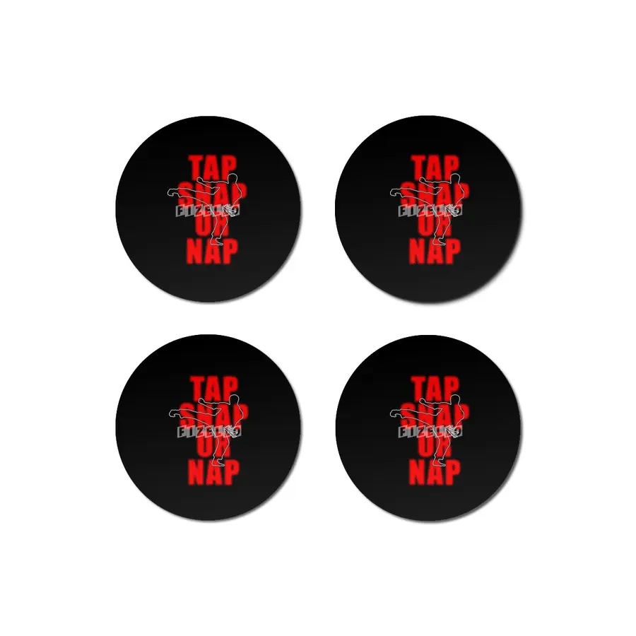 Tap Snap Or Nap Jiu Jitsu BJJ Martial Arts Bardak Altlığı