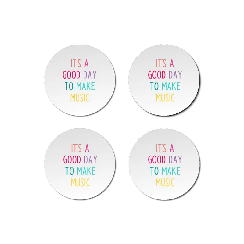 It's a good day to make music Bardak Altlığı