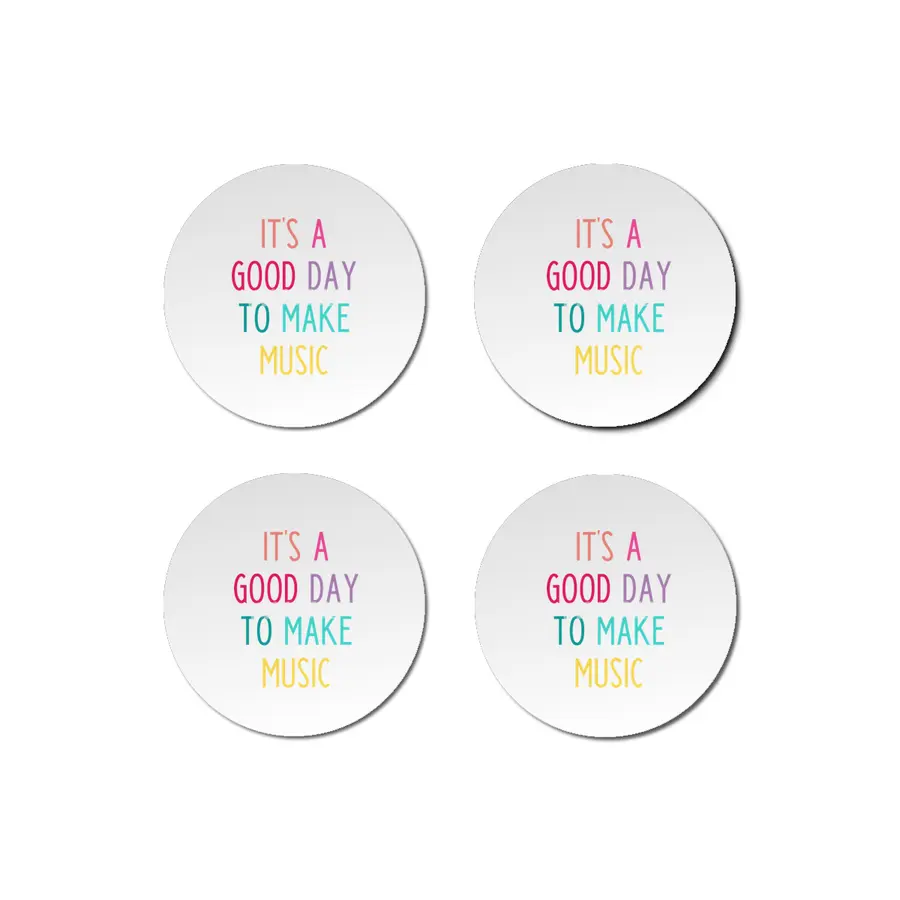 It's a good day to make music Bardak Altlığı