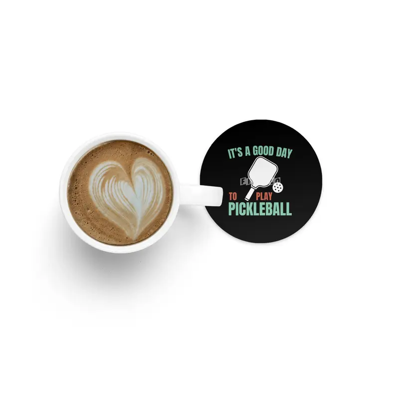 It's a good day to play pickleball Bardak Altlığı