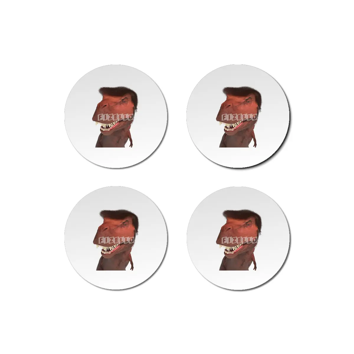 Trevon Rex Clear Background Bardak Altlığı