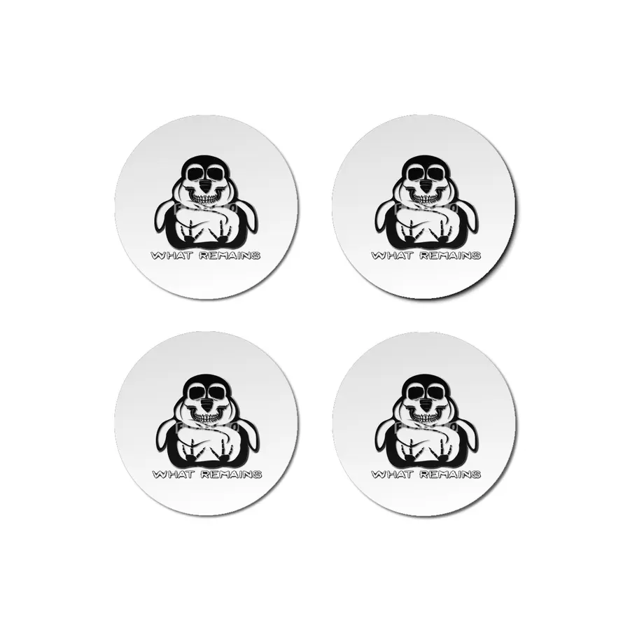Halloween Penguin Blob Bardak Altlığı