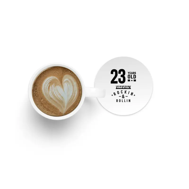 23 Year Old Gift | 23rd Birthday Gift Ideas - Mens and Womens Bardak Altlığı