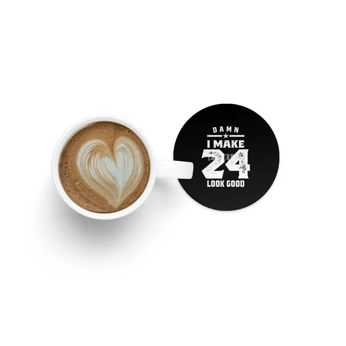 24 Year Old Gift | 24th Birthday Gift Ideas - Mens and Womens Bardak Altlığı