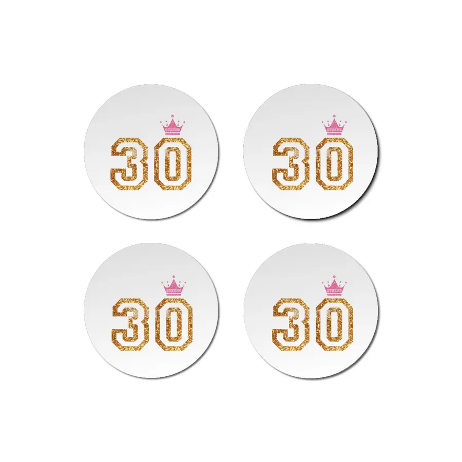 Perfect Birthday Gift for 30 Year Old Girls Bardak Altlığı