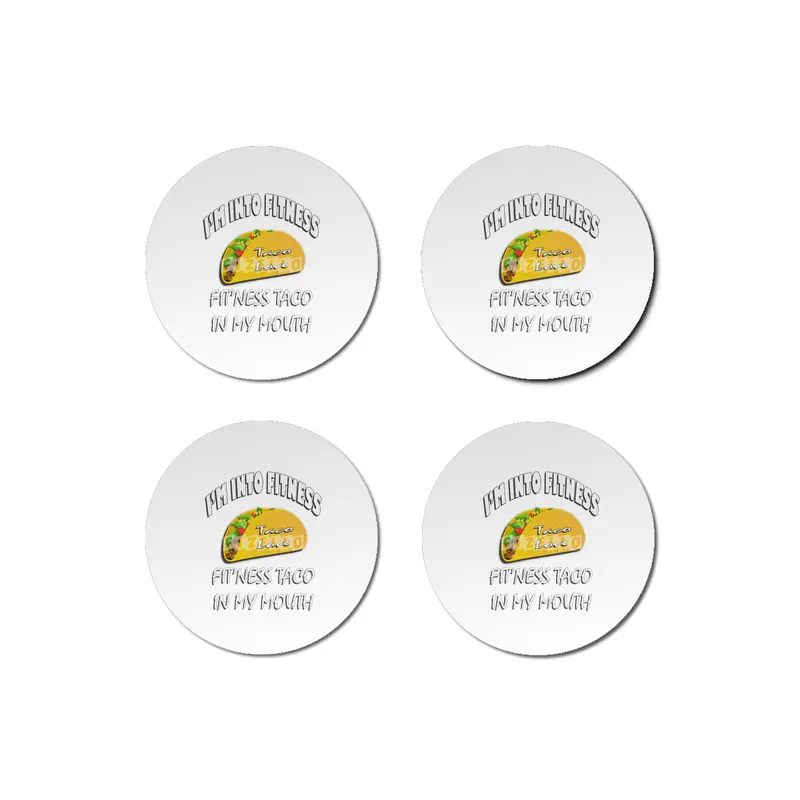 Taco Love tee, fitness fun Bardak Altlığı