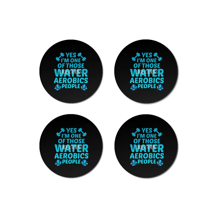 Water Aerobics Aquatic fitness Aqua Exercise Bardak Altlığı
