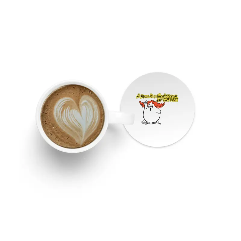 A moment with Podge... coffee Bardak Altlığı