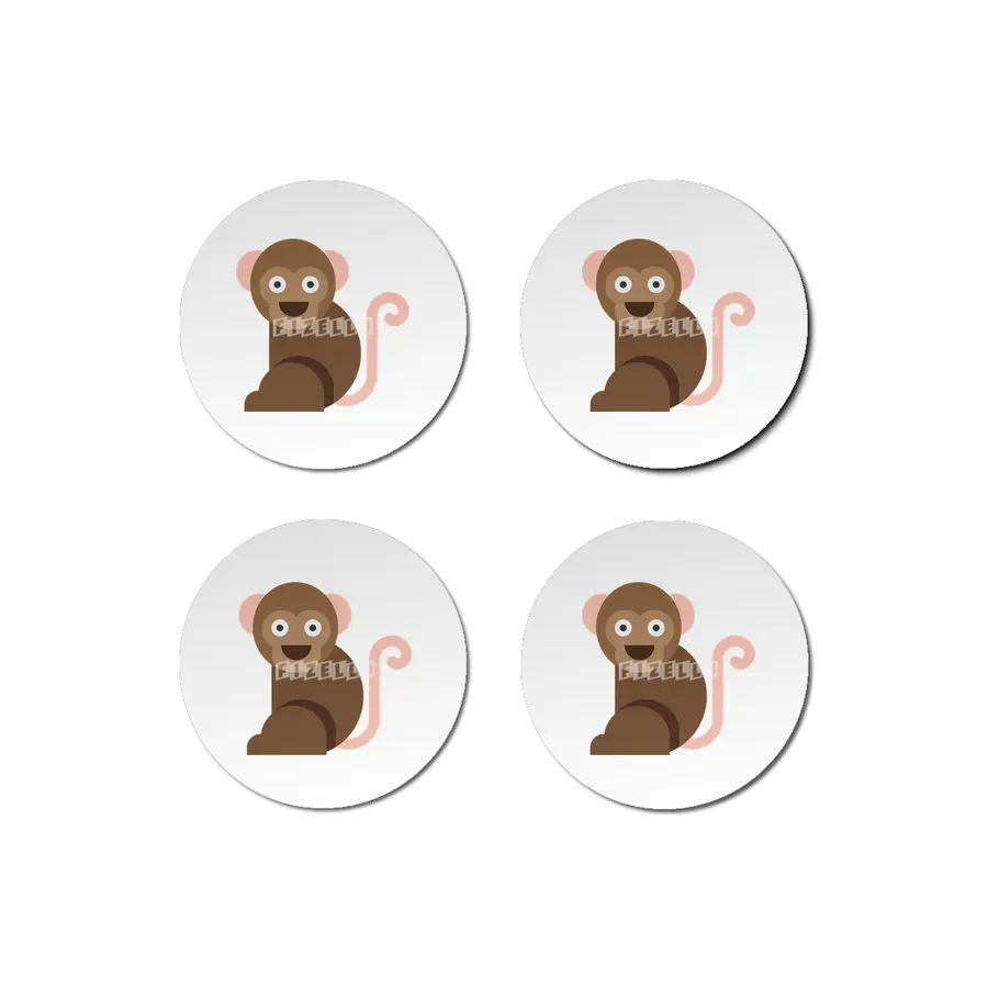 Monkey Bardak Altlığı