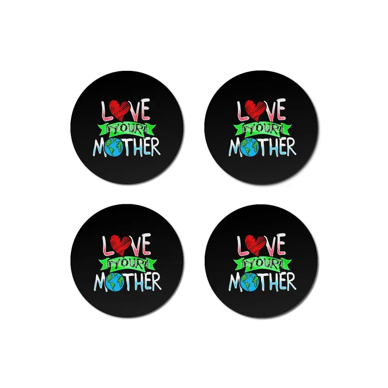 Earth Day T Shirt Love Your Mother Earth Bardak Altlığı