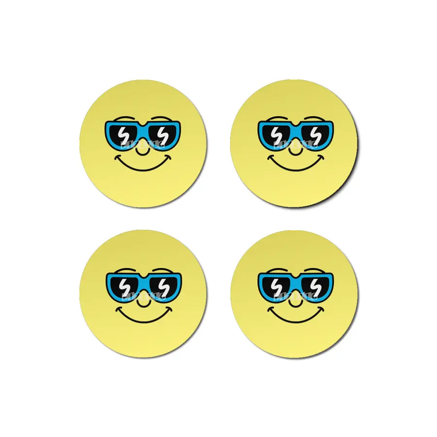 Cool Smiley (face) Bardak Altlığı