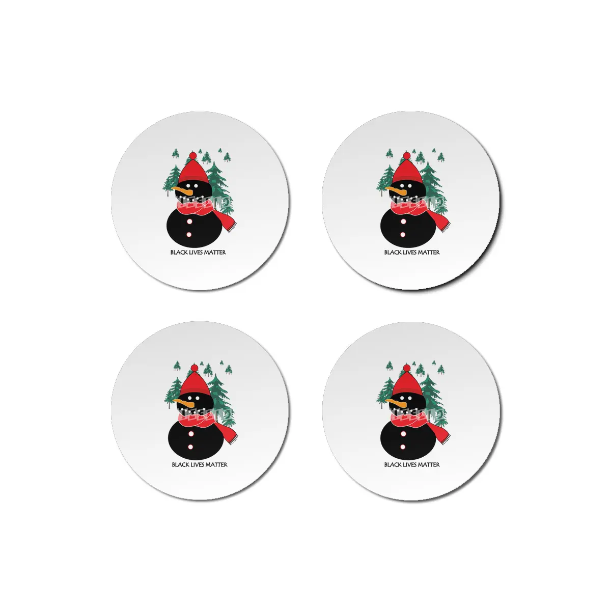 At Christmas, Black Lives Matter Too Bardak Altlığı