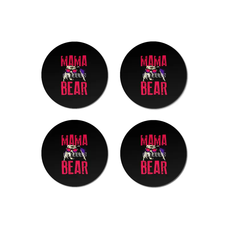 Mama Bear Mom Mother Mothers Day Matching Family For Women Bardak Altlığı