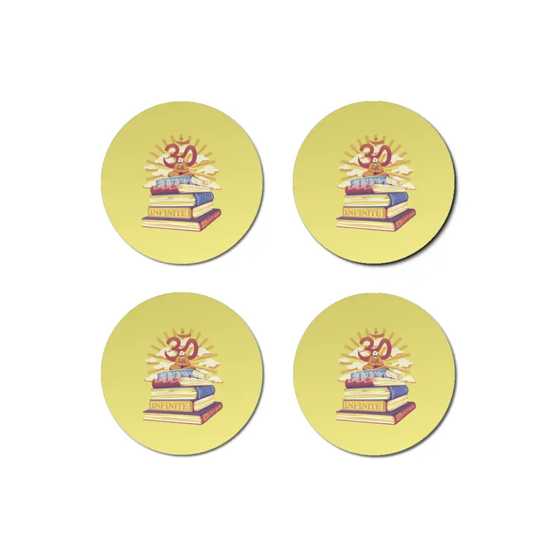 Book Lover Meditation Bardak Altlığı