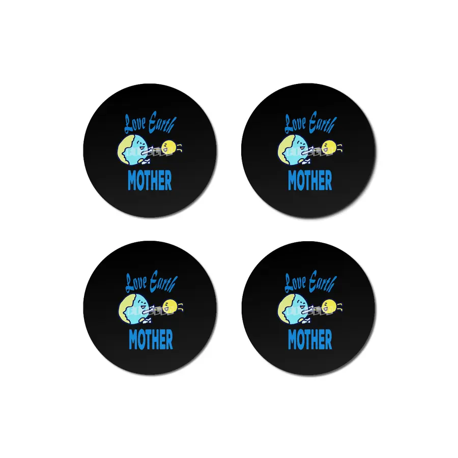 Love Earth Mother - Happy Earth Day gift mothers Bardak Altlığı