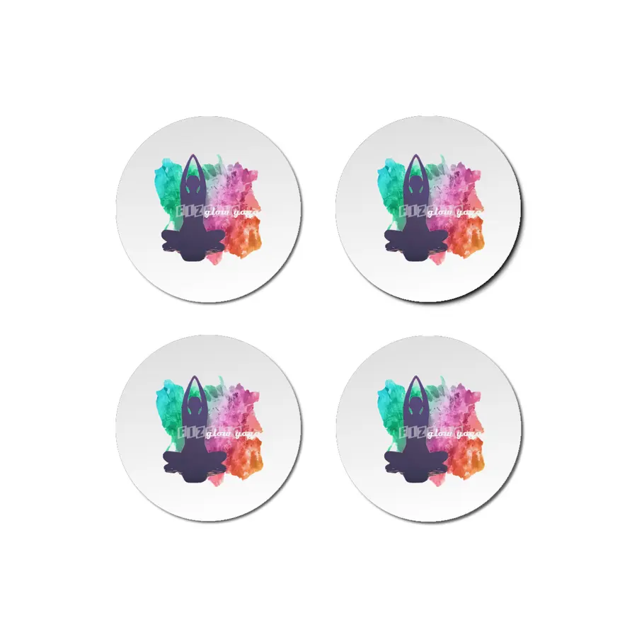 yoga glow Bardak Altlığı