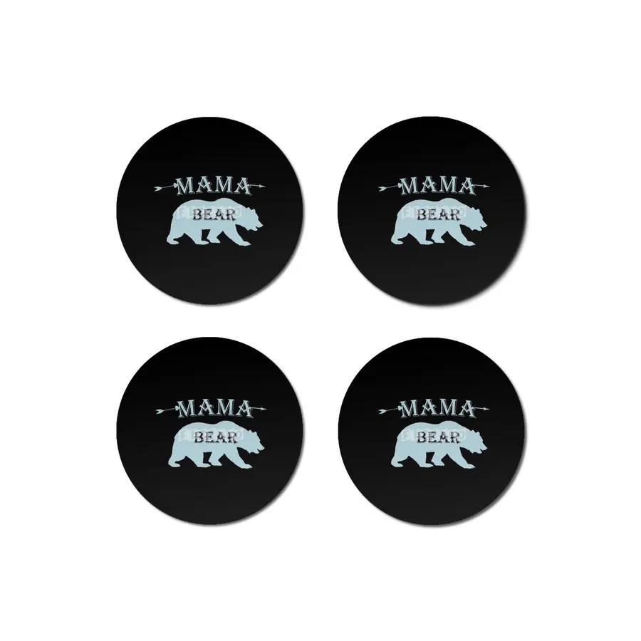 Mama Bear-Happy Mother Day Bardak Altlığı