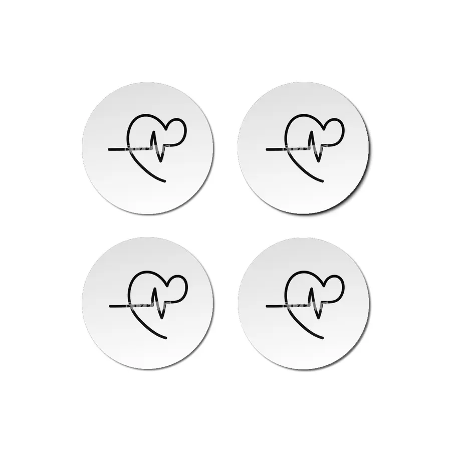 Heartbeat Bardak Altlığı