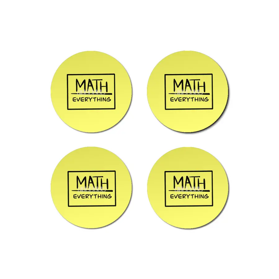 Math Above Everything Bardak Altlığı