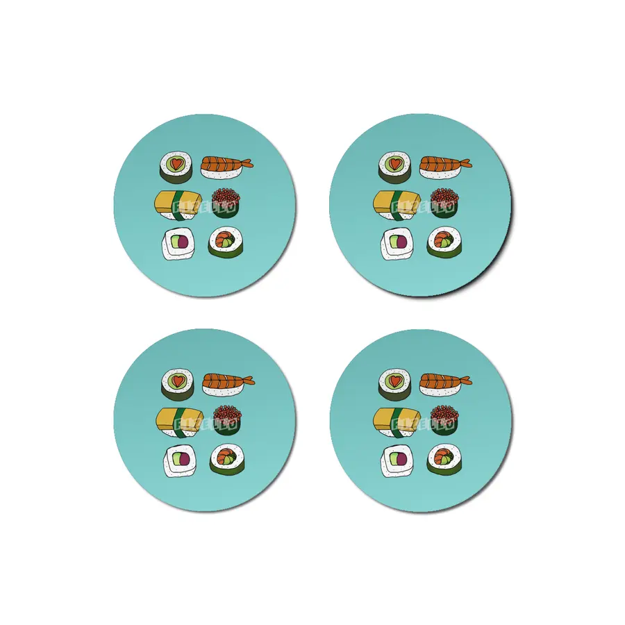 Sushi Love Bardak Altlığı