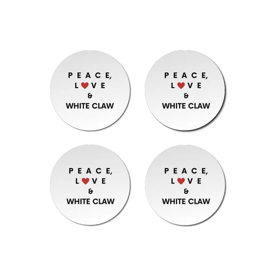 All I need- White Claw Bardak Altlığı