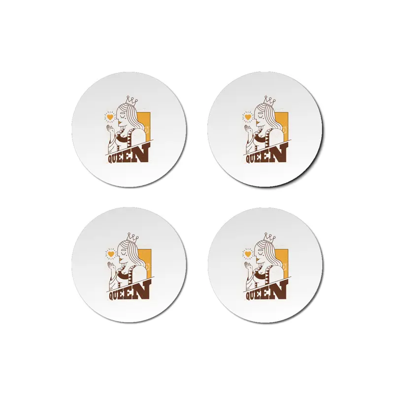 Queen of Hearts Bardak Altlığı