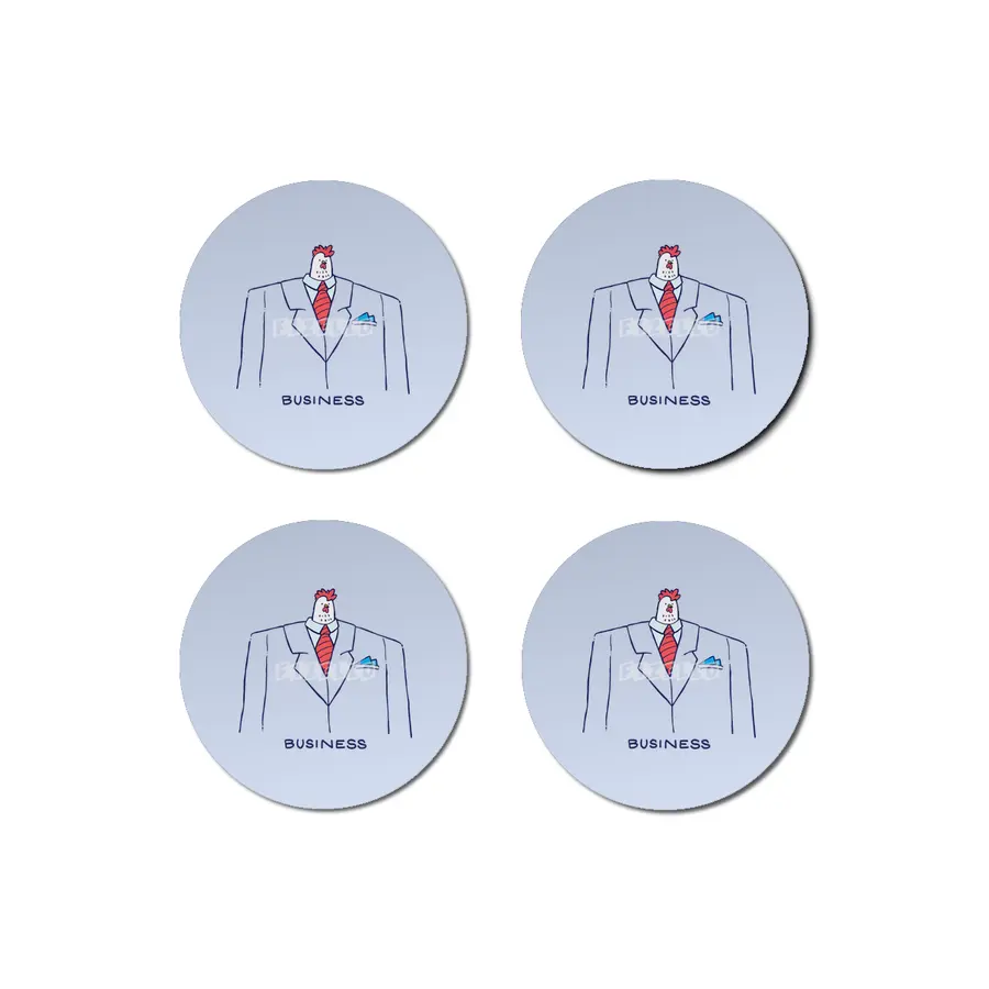 Business Chicken Bardak Altlığı