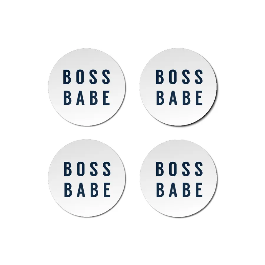 BOSS BABE (Black Type) Bardak Altlığı