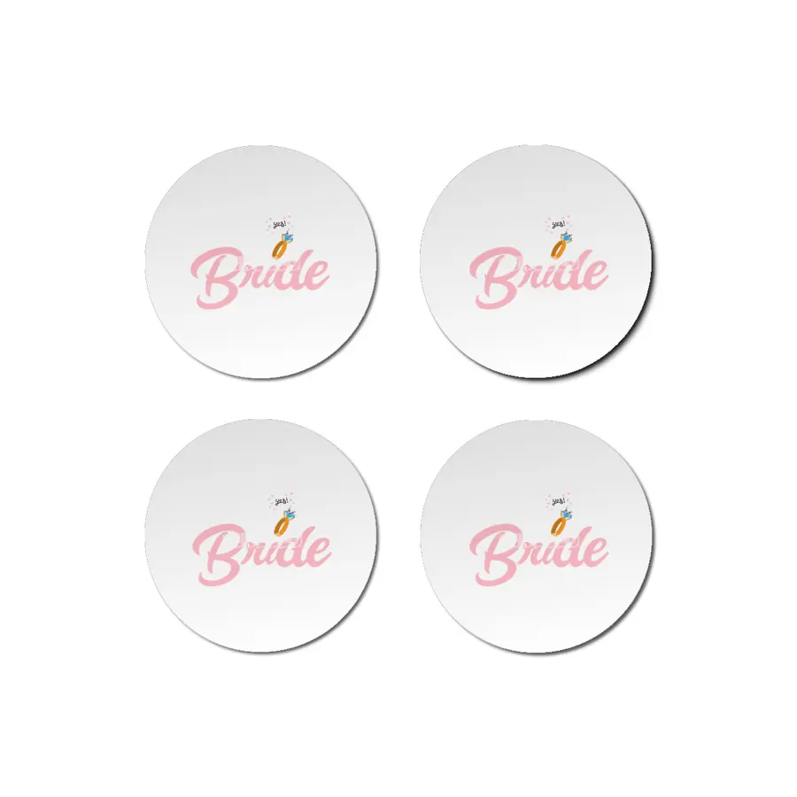 Bachelorette T shirts Bride Squad Bride Shirt Maid of honor shirt, Gift Wedding Party Gift Bardak Altlığı