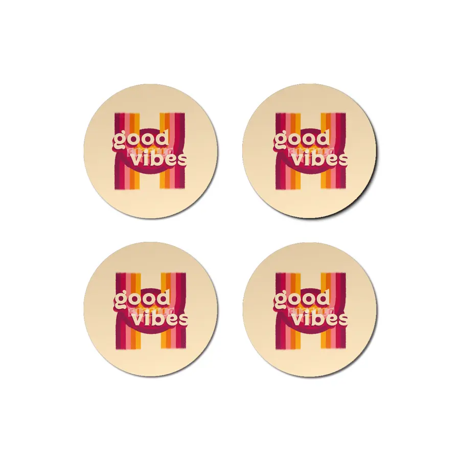 Good Vibes Bardak Altlığı