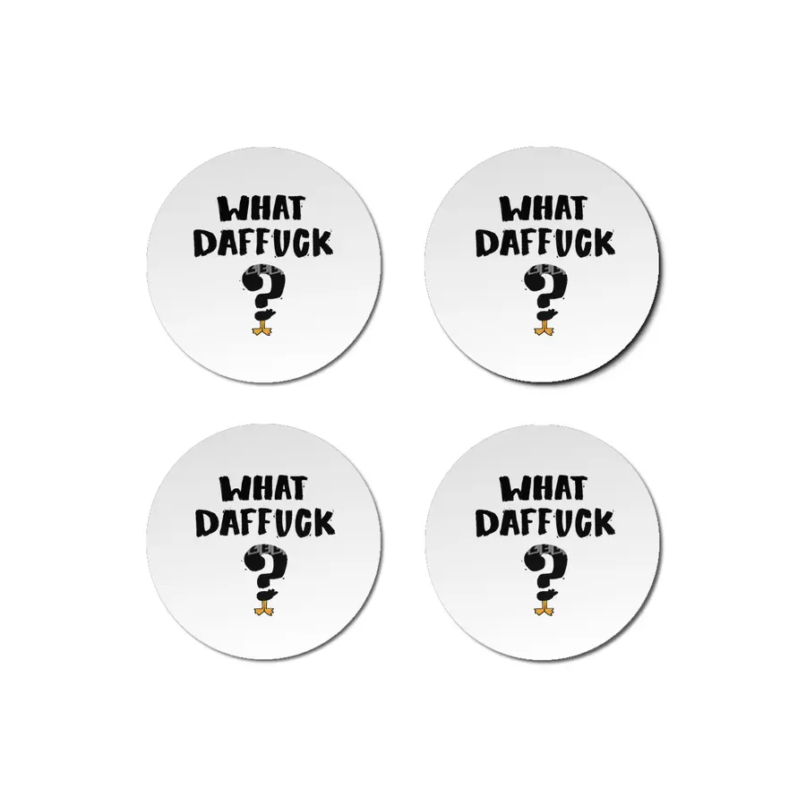 WHAT DAFFUCK Bardak Altlığı