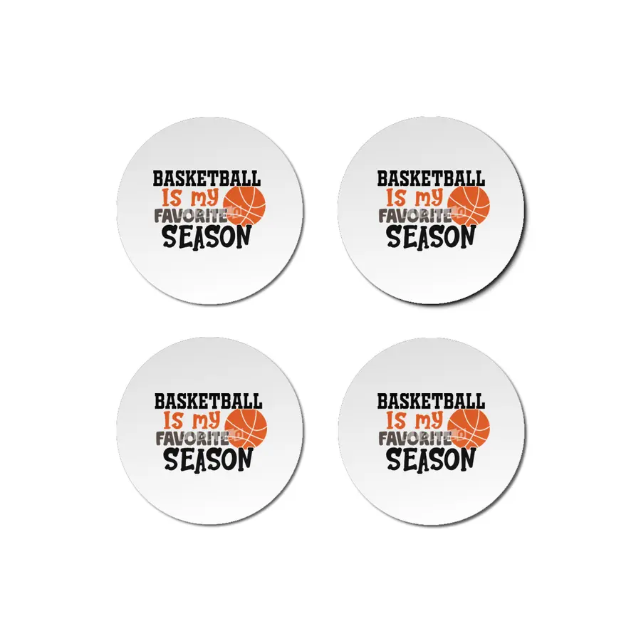 Basketballis My Favorite Season Bardak Altlığı