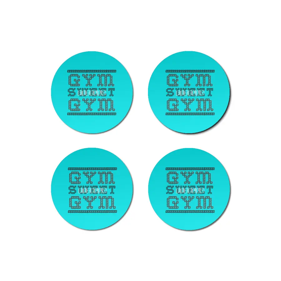 Gym Sweet Gym (Black) Bardak Altlığı