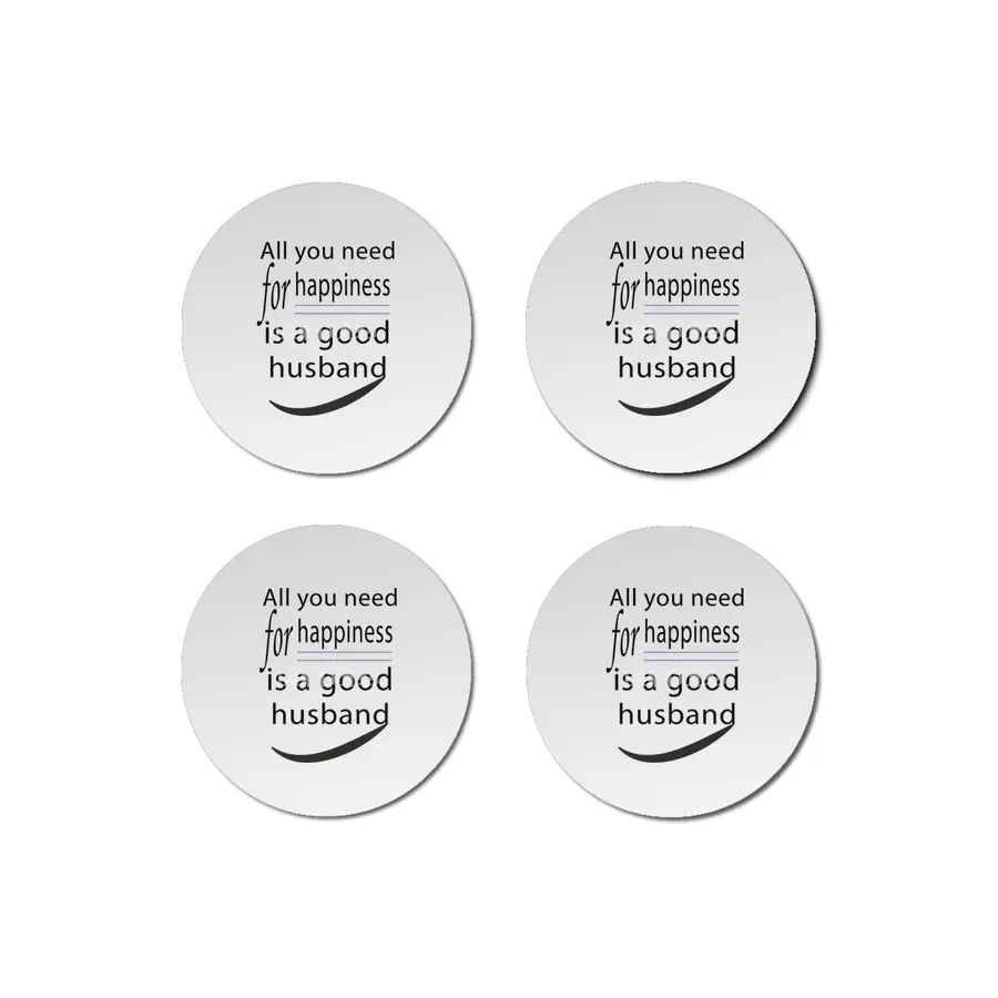 all you need for happiness is a good husband Bardak Altlığı
