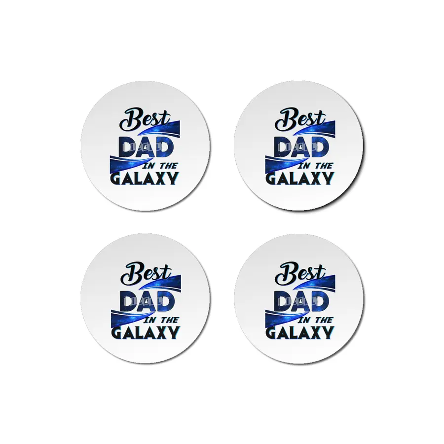 Best Dad in the Galaxy Bardak Altlığı