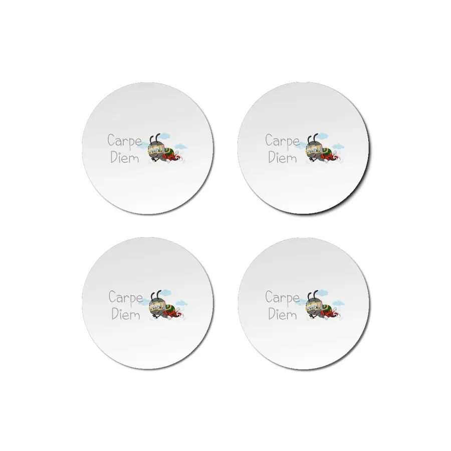 Ladybug Carpe Diem Bardak Altlığı