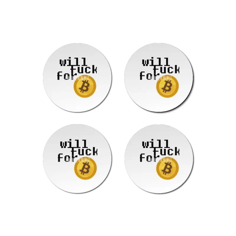 Will Fu*k For Bitcoin Bardak Altlığı