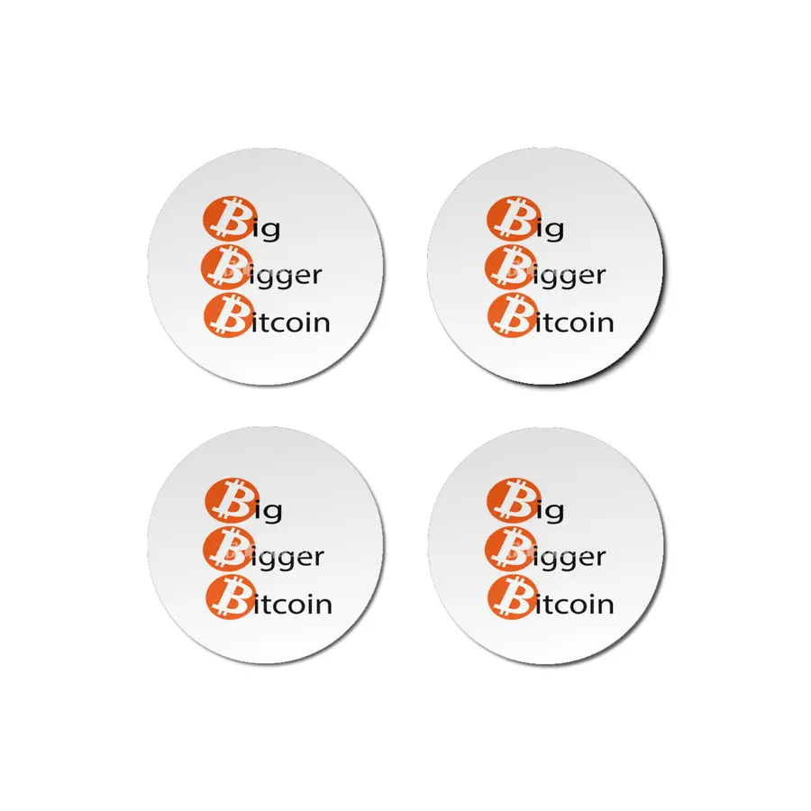 big bigger bitcoin Bardak Altlığı