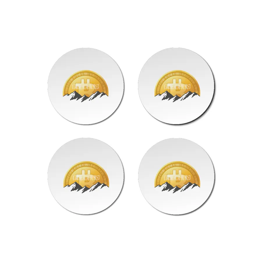 Bitcoin Horizon Bardak Altlığı